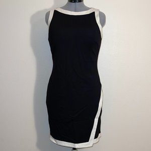 LAUREN RALPH  LAUREN TWO-TONED DRESS 12